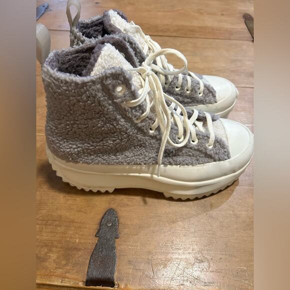 Converse Sherpa Vapor Mauve Egret Violet Ore Size 8 - Picture 9 of 13